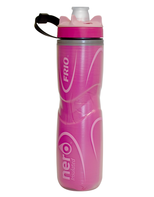 Nero Frio Pink Insulated Water Bottle 25 oz