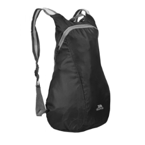 Trespass 15L Packaway Backpack Reverse Black EACH