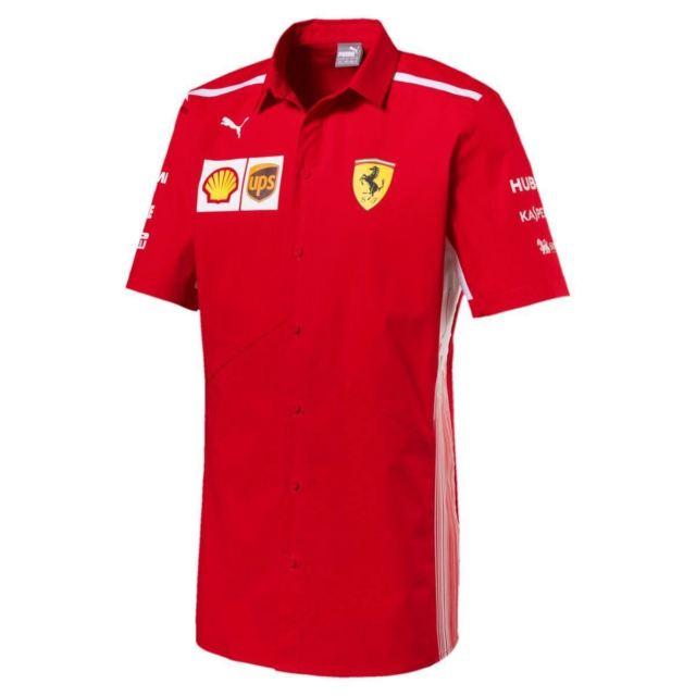 Puma Ferrari Men's Team Polo - au-pied-sportif
