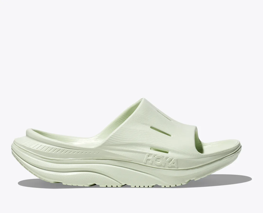 Hoka U Ora Recovery Slide 3 Sea Glass