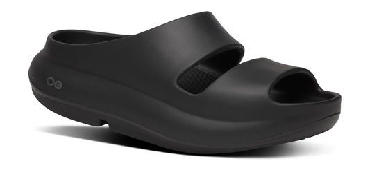 Oofos OOyea Black Slide