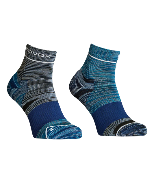 Ortovox Alpine Quarter Socks Blue Nunatak
