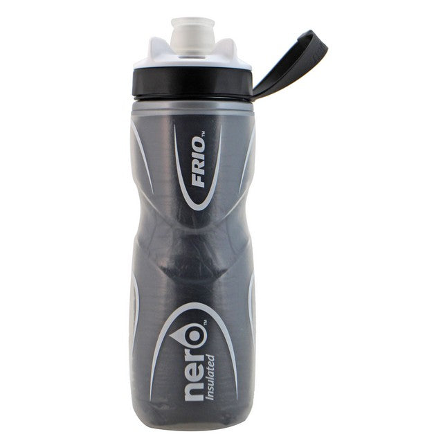 Nero Frio Black Insulated Water Bottle 21 oz